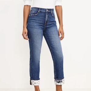 NWT! Loft Cropped Jeans